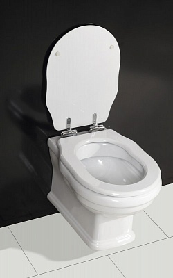 Сиденье МДФ Soft close металлическое крепление Belbagno BOHEME  BB115SCM-CRM