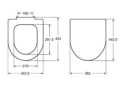 Сиденье Roca Debba Round микролифт, supralit 801B2200B
