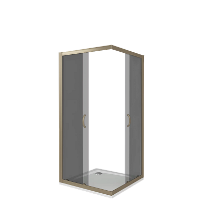 Душевой уголок 100x100 Good Door Jazze CR-100-B-BR ДЖ00041
