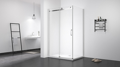 Душевое ограждение 110х90 MONTEREY WTW EX-806 1100*900*1950 хром прозрачное 8мм