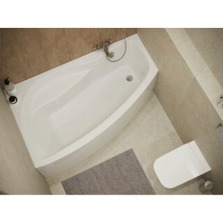 Ванна акриловая (чаша) Santek Майорка XL 160х95 правая угловая 1WH111990