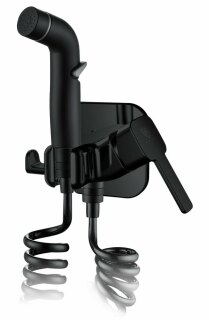 Гигиенический душ встраиваемый черный латунь RUSH Capri CA1435-99Black