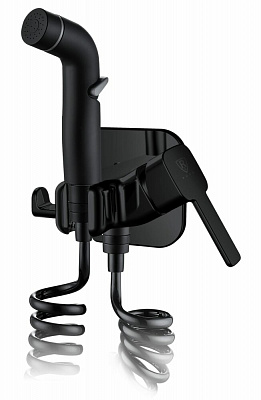 Гигиенический душ встраиваемый черный латунь RUSH Capri CA1435-99Black