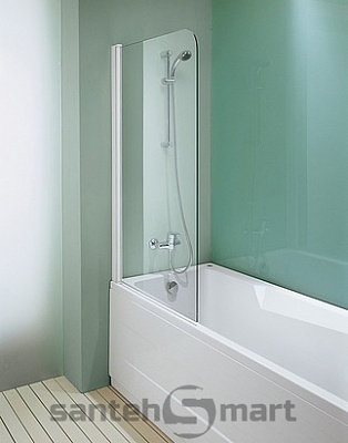 Штора для ванн Kolpa-san SOLE TP75 профиль хром