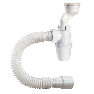 Сифон для писсуара 1 1/4 х  40 с гибкой трубой Р-31009 ORIO