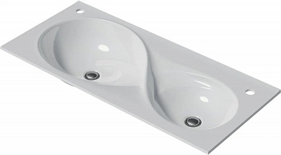 Раковина мебельная Velvex Otto 100 белая rkOTT100-81