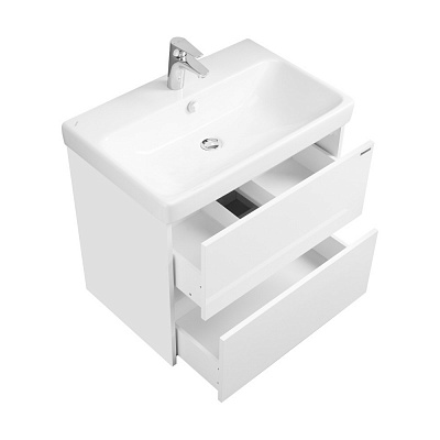 Тумба подвесная с раковиной 70см AQUATON Сканди 70 1A251801SD010