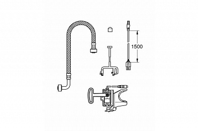 Инсталляция Grohe 4в1 118890 Sensia Arena набор:Унитаз-биде 39354SH1+(39112001+46944000+38844000)