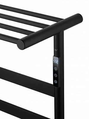 Полотенцесушитель электрический Wonzon & Woghand essen, черный матовый ww-a403-mb