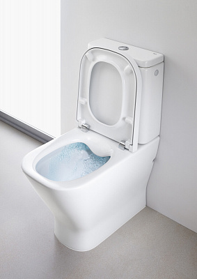 Чаша унитаза Roca The Gap напольная rimless 34273700H