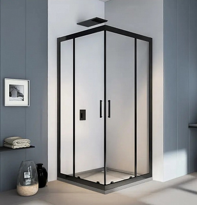Душевой уголок GoodDoor 90х90х185 CR-90-C-B