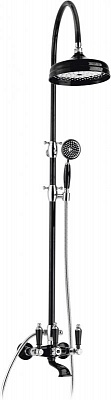 Душевая стойка со смесителем для ванны, верхнего и ручного душа CEZARES FIRST-CVD FIRST-CVD-03/24-M