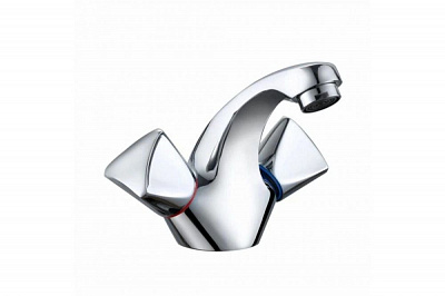 Смеситель двухвентильный для раковины GROSS AQUA Trio 609029C
