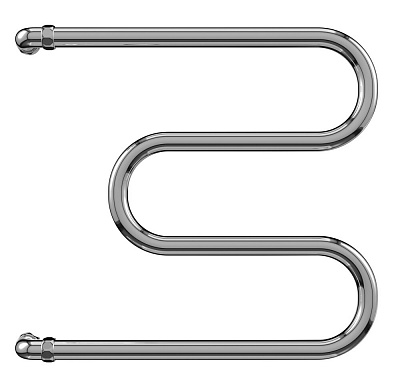 Полотенцесушитель водяной TERMINUS Эконом М-образный  AISI 32х2 500х500 4620768888137, м/о расстояние 50см