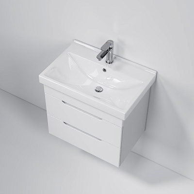 Тумба подвесная MIRSANT Soho Quadro 60 MIRSANT УТ000043907 (раковина Fest-60)