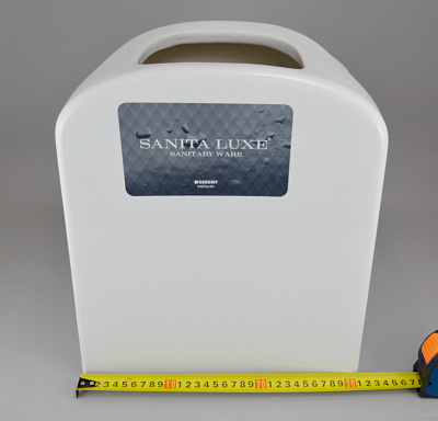 Бачок для унитаза Sanita Luxe Classic (без арматуры, с крышкой) CSCSLFT01 (м/о расстояние 16см, нижний подвод)