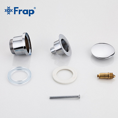 Донный клапан хром Frap F62