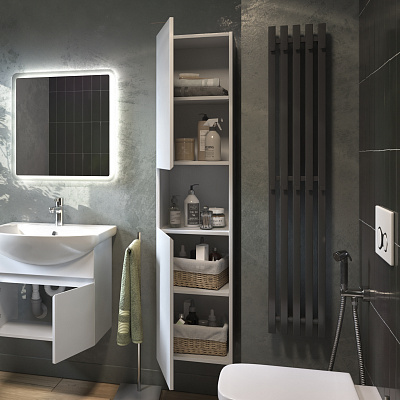 Шкаф навесной Vigo Wing 350 белый pp.WIN.35