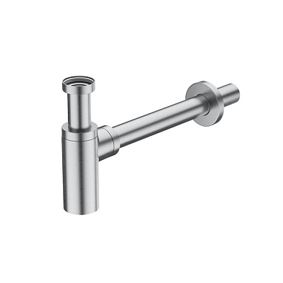 Бутылочный сифон IDDIS для умывальника Optima Home матовый хром OPTBC00i84