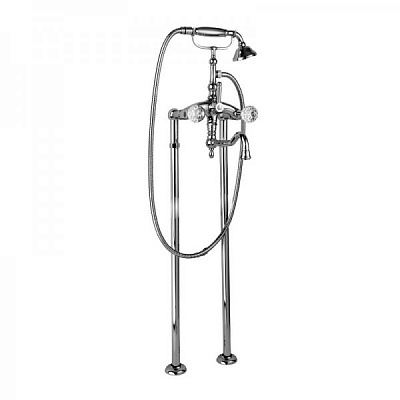 Напольный смеситель для ванны с ручным душем CEZARES ATLANTIS-VDP2-Sw/M ATLANTIS-VDP2-03/24-Sw/M