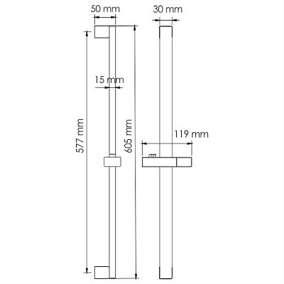 Стойка для душа WasserKraft A123