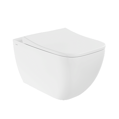 Инсталляция с унитазом VitrA Shift (Шифт) 9855B003-7207 комплект 3 в 1 с сиденьем микролифт безободковый Rim-ex (Рим-экс)