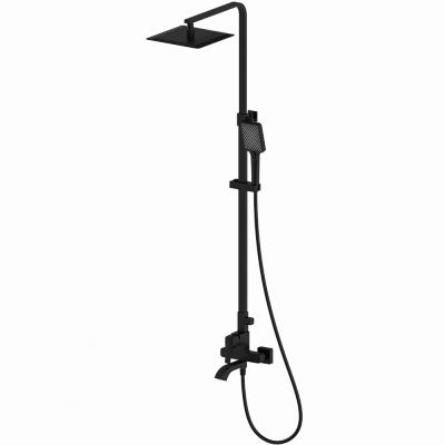 Душевая система Wonzon & Woghand FLEX, Черный матовый WW-88047072-MB