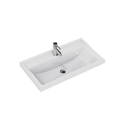 Раковина из литьевого мрамора MIRSANT Conte 80 УТ000084769