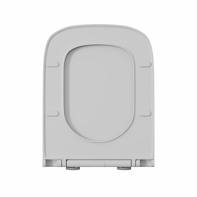 Сиденье для унитаза D&K DS0416 DT1516016, DT1516516 микролифт дюропласт белый