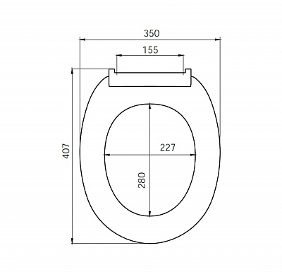 Сиденье для унитаза Iddis ID 01 046.1 коричневое
