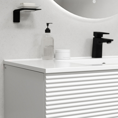 Тумба с умывальником (0131000i28) подвесная 100 см, белый, IDDIS Bild BIL10W0i95K