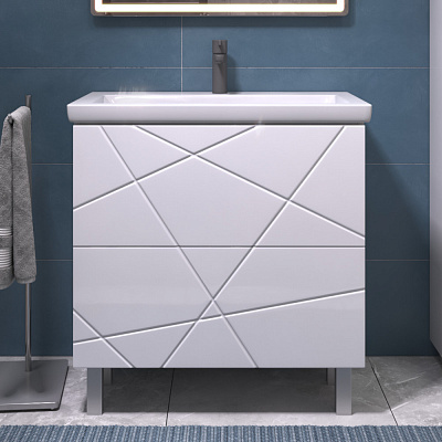 Тумба напольная Vigo Geometry 800-0-2 (под ум Como) 025