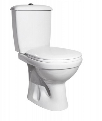 Унитаз-компакт Суперкомпакт вертикальный выпуск комбо, сиденье п/п