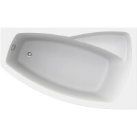 Ванна угловая асимметричная  КАМЕЯ-PRO 160х95 правая, с каркасом, BAS В А0120
