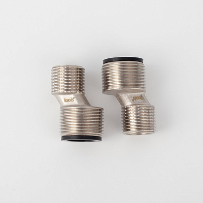 Эксцентрик для смесителя, уплотнитель в к-те, 42 мм, латунь, 2 шт, IDDIS, 982BR042SM