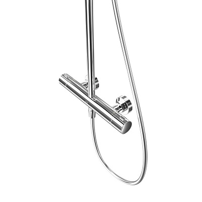 Душевая система VitrA Joy A47298EXP с термостатическим смесителем и ручным душем хром
