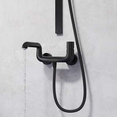 Смеситель для ванны Iddis Twist TWIBLBTi02WA