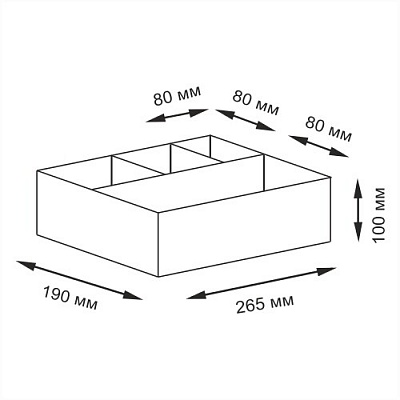 Плетеная корзина для белья WasserKraft Neime WB-190-M