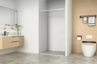 Душевая дверь GoodDoor LITE WTW-130-C-CH