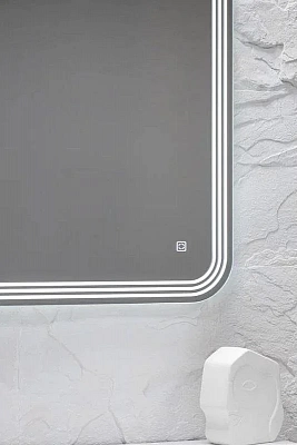 Зеркало 60х80 бегущий свет сенсорный выключатель Silver Mirrors Mary - S LED-00003117