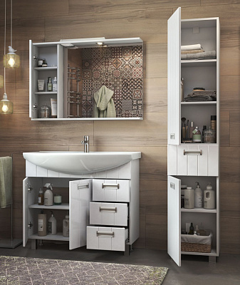 Тумба с раковиной 105 см Vigo Diana 1050-2-3 tn.DIA.STI.105.2D.3Y