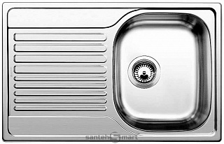 Мойка кухонная BLANCO TIPO 45 S Compakt, 78x50, полированная