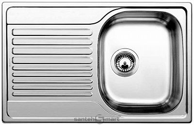 Мойка кухонная BLANCO TIPO 45 S Compakt, 78x50, полированная