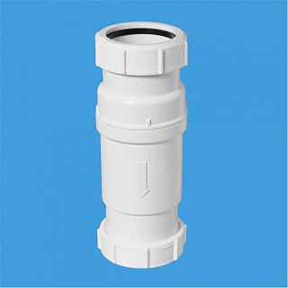 Самозакрывающийся сливной клапан (MRNRV50C-PB) "сухой сифон"