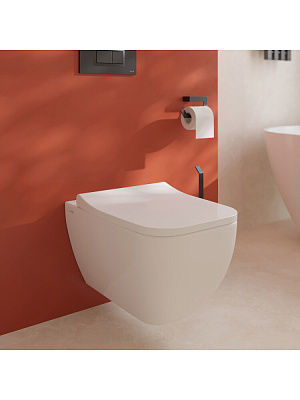 Унитаз подвесной безободковый, Vitra Shift 7742B003-0075 сиденье 810-003-009