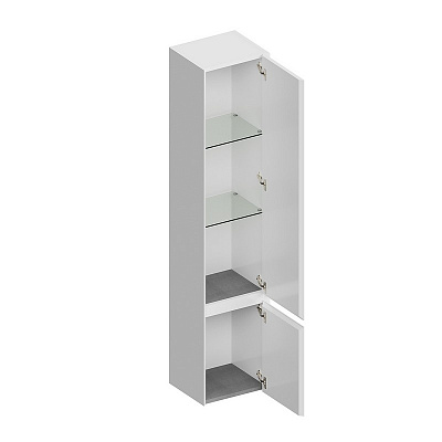Пенал подвесной правый 165 Kerama Marazzi CUBO CUB.165Lh/WHT.M белый матовый