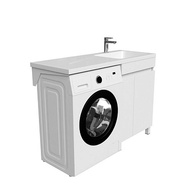 Тумба с умывальником для стиральной машины 120 см Iddis Optima Home OPH12RDi95K