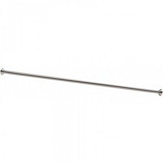 Карниз для ванной прямой 160 см Ростов DON-MAX (нержавеющая сталь)
