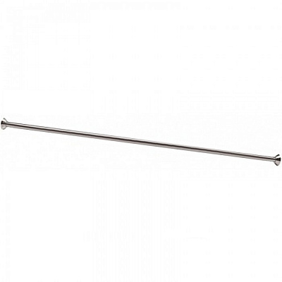 Карниз для ванной прямой 160 см Ростов DON-MAX (нержавеющая сталь)