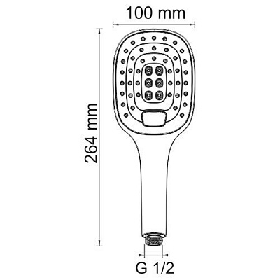 Лейка 3-функциональная WasserKRAFT A062